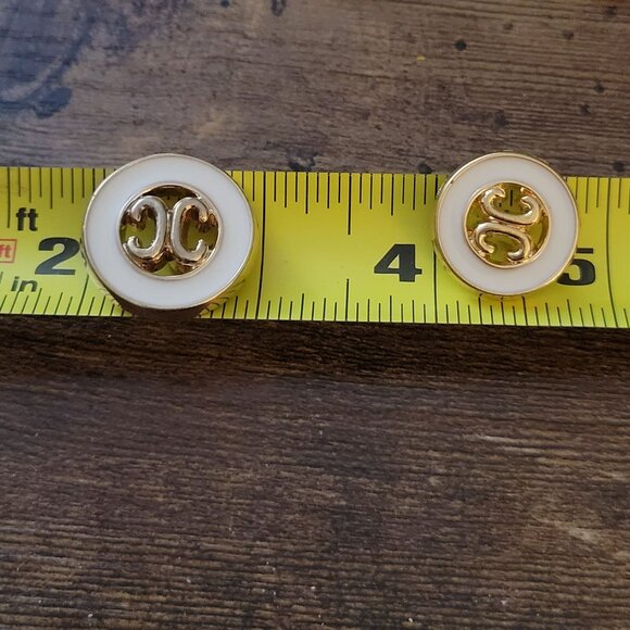 Button Assortment Gold White Mix Plastic Shank and Sew Through Mixed Lot of 26 - Picture 8 of 10